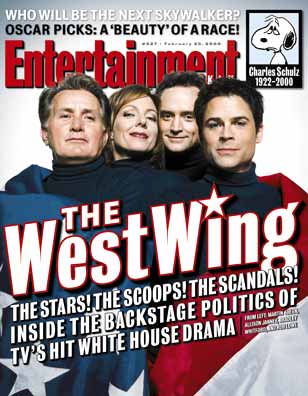 ENTERTAINMENT WEEKLY magazine cover Issue 527 25 February 2000