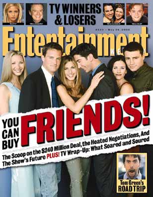 ENTERTAINMENT WEEKLY magazine cover Issue 542 26 May 2000