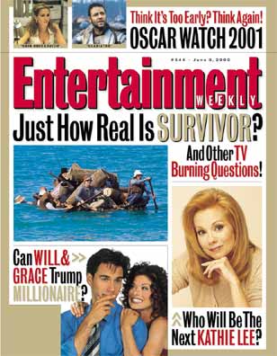 ENTERTAINMENT WEEKLY magazine cover Issue 544 9 June 2000