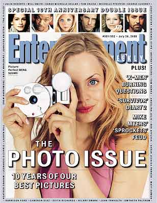 ENTERTAINMENT WEEKLY magazine cover Issue 551/552 28 July 2000