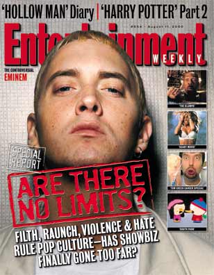 ENTERTAINMENT WEEKLY magazine cover Issue 554 18 August 2000