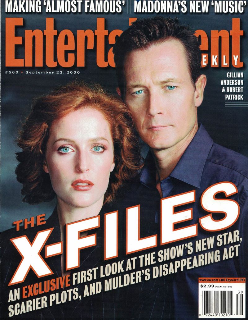 ENTERTAINMENT WEEKLY magazine cover Issue 560 22 September 2000