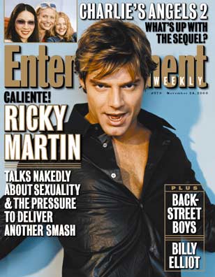 ENTERTAINMENT WEEKLY magazine cover Issue 570 24 November 2000