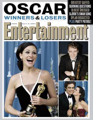ENTERTAINMENT WEEKLY magazine cover Issue 590 6 April 2001