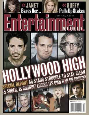 ENTERTAINMENT WEEKLY magazine cover Issue 594 4 May 2001