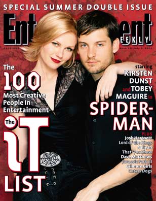 ENTERTAINMENT WEEKLY magazine cover Issue 602/603 29 June 2001