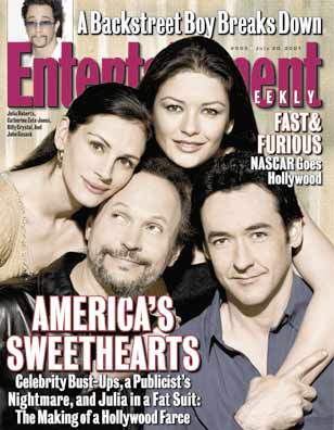 ENTERTAINMENT WEEKLY magazine cover Issue 605 20 July 2001