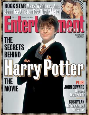 ENTERTAINMENT WEEKLY magazine cover Issue 614 14 September 2001