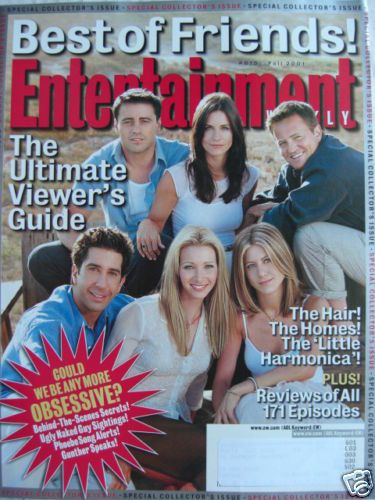 ENTERTAINMENT WEEKLY magazine cover Issue 615 15 September 2001