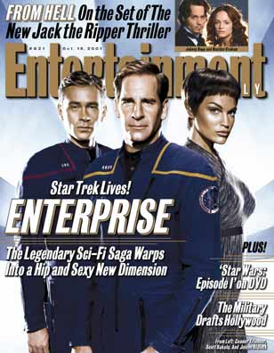 ENTERTAINMENT WEEKLY magazine cover Issue 621 19 October 2001