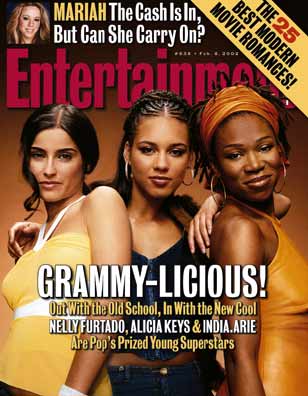ENTERTAINMENT WEEKLY magazine cover Issue 638 8 February 2002