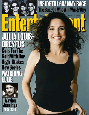 ENTERTAINMENT WEEKLY magazine cover Issue 642 1 March 2002