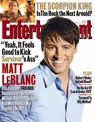 ENTERTAINMENT WEEKLY magazine cover Issue 652 3 May 2002