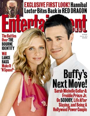 ENTERTAINMENT WEEKLY magazine cover Issue 659 21 June 2002