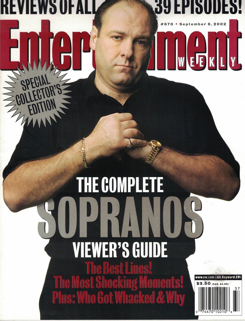 ENTERTAINMENT WEEKLY magazine cover Issue 670 6 September 2002
