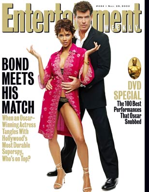 ENTERTAINMENT WEEKLY magazine cover Issue 684 29 November 2002