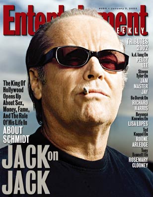 ENTERTAINMENT WEEKLY magazine cover Issue 689 3 January 2003