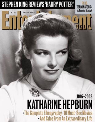 ENTERTAINMENT WEEKLY magazine cover Issue 718 11 July 2003