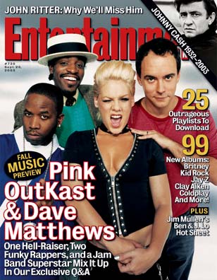 ENTERTAINMENT WEEKLY magazine cover Issue 730 26 September 2003