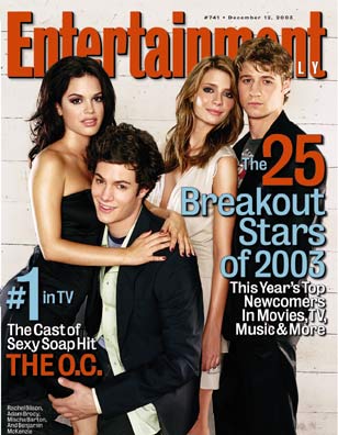 ENTERTAINMENT WEEKLY magazine cover Issue 741 12 December 2003