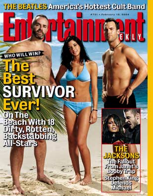 ENTERTAINMENT WEEKLY magazine cover Issue 751 13 February 2004