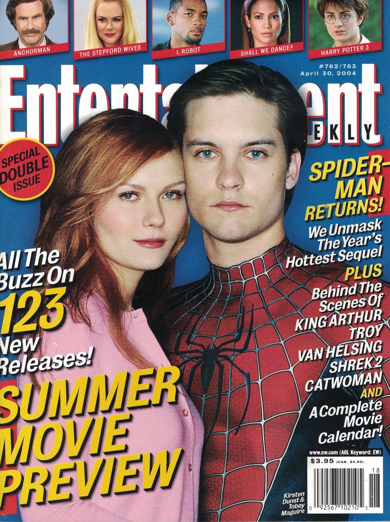 ENTERTAINMENT WEEKLY magazine cover Issue 762/763 30 April 2004