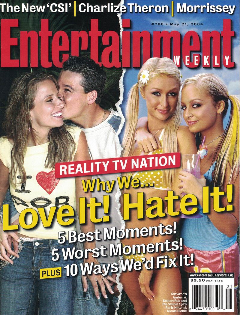 ENTERTAINMENT WEEKLY magazine cover Issue 766 21 May 2004