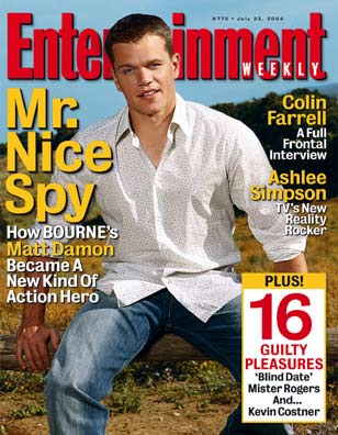 ENTERTAINMENT WEEKLY magazine cover Issue 775 23 July 2004