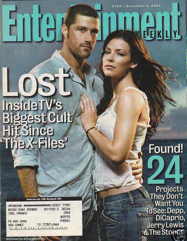 ENTERTAINMENT WEEKLY magazine cover Issue 795 3 December 2004