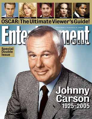 ENTERTAINMENT WEEKLY magazine cover Issue 804/805 4 February 2005