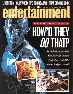 ENTERTAINMENT WEEKLY magazine cover Issue 81 30 August 1991