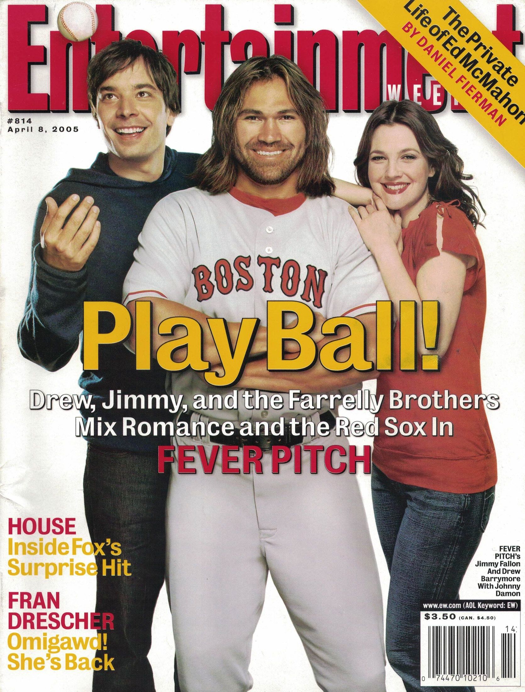 ENTERTAINMENT WEEKLY magazine cover Issue 814 8 April 2005