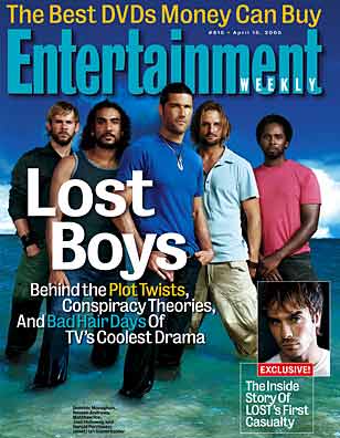 ENTERTAINMENT WEEKLY magazine cover Issue 815 15 April 2005