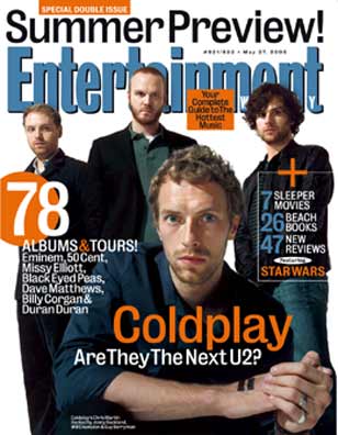 ENTERTAINMENT WEEKLY magazine cover Issue 821/822 27 May 2005