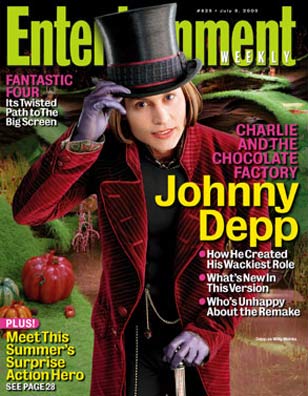 ENTERTAINMENT WEEKLY magazine cover Issue 828 8 July 2005