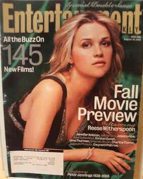 ENTERTAINMENT WEEKLY magazine cover Issue 834/835 19 August 2005