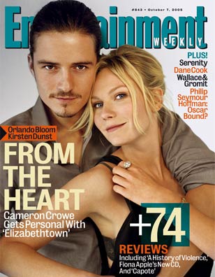ENTERTAINMENT WEEKLY magazine cover Issue 843 7 October 2005