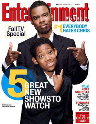 ENTERTAINMENT WEEKLY magazine cover Issue 846 21 October 2005