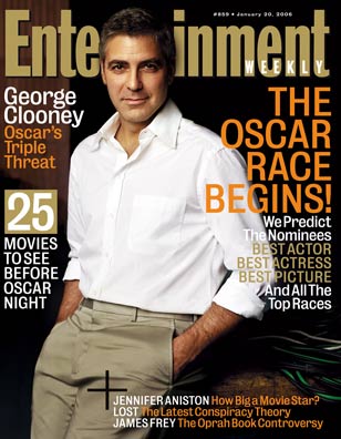 ENTERTAINMENT WEEKLY magazine cover Issue 859 20 January 2006