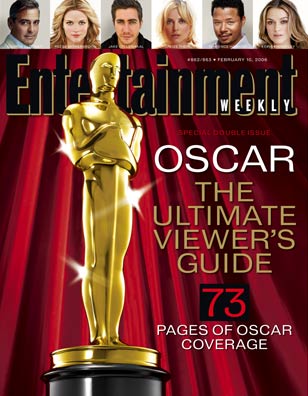 ENTERTAINMENT WEEKLY magazine cover Issue 862/863 10 February 2006