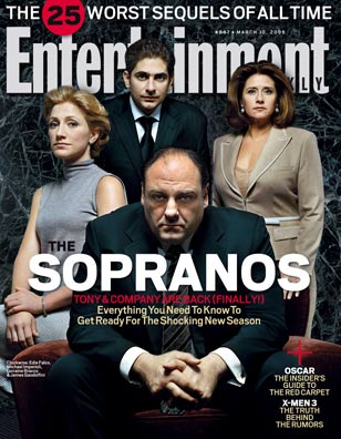 ENTERTAINMENT WEEKLY magazine cover Issue 867 10 March 2006