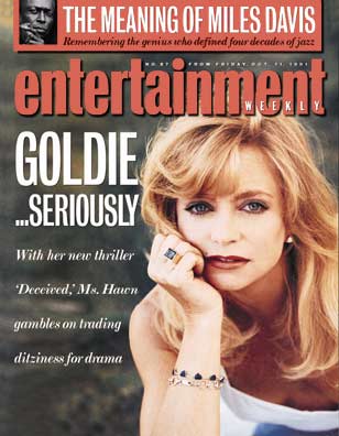 ENTERTAINMENT WEEKLY magazine cover Issue 87 11 October 1991