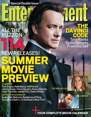 ENTERTAINMENT WEEKLY magazine cover Issue 874/875 28 April 2006