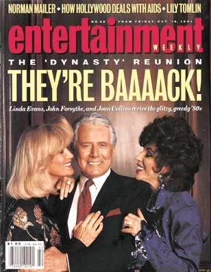 ENTERTAINMENT WEEKLY magazine cover Issue 88 18 October 1991
