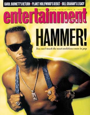 ENTERTAINMENT WEEKLY magazine cover Issue 91 8 November 1991