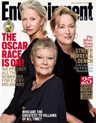 ENTERTAINMENT WEEKLY magazine cover Issue 916 19 January 2007