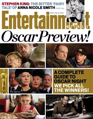 ENTERTAINMENT WEEKLY magazine cover Issue 922 23 February 2007