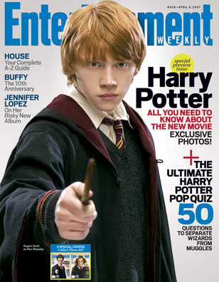 ENTERTAINMENT WEEKLY magazine cover Issue 928 6 April 2007