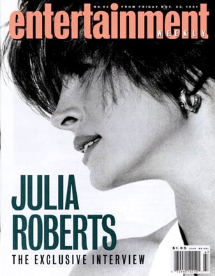 ENTERTAINMENT WEEKLY magazine cover Issue 93 22 November 1991