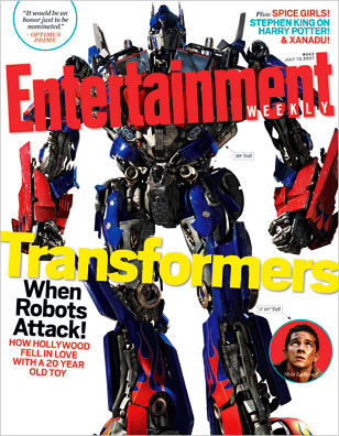 ENTERTAINMENT WEEKLY magazine cover Issue 943 13 July 2007